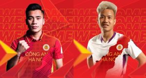 Áo đấu Công an Hà Nội: Tượng trưng màu lửa, sự quyết tâm