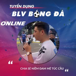 Để tuyển bình luận viên bóng đá online theo đúng quy trình: Đăng thông tin tuyển dụng -> yêu cầu ứng viên gửi CV -> phỏng vấn -> quyết định