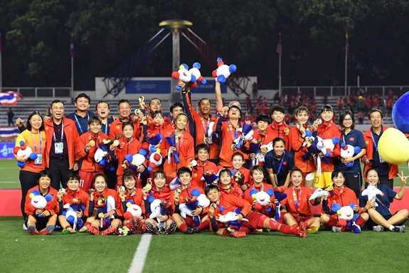 Bóng Đá Nữ Việt Nam Vô Địch Sea Games Mấy Lần?